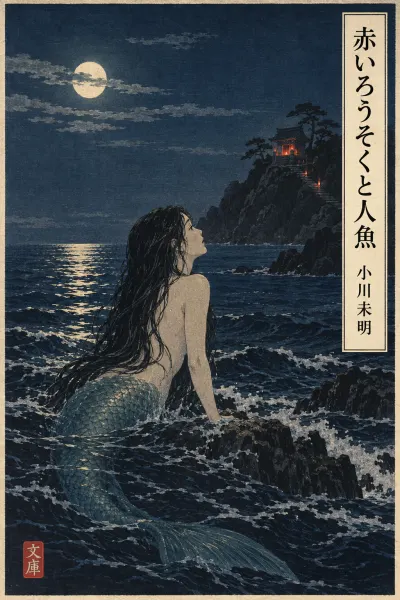 Cover of 赤いろうそくと人魚 (Akai Rōsoku to Ningyo)