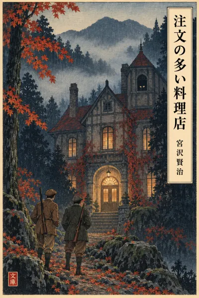 Cover of 注文の多い料理店 (Chūmon no Ōi Ryōriten)