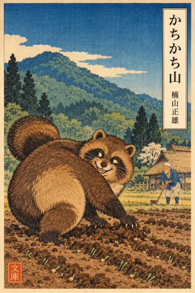 Cover of かちかち山 (Kachikachi Yama)
