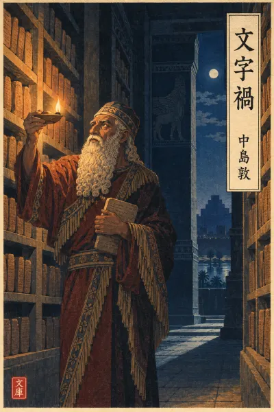 Cover of 文字禍 (Mojika)