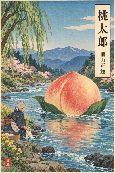 Cover of 桃太郎 (Momotarō)