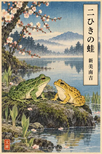 Cover of 二ひきの蛙 (Nihiki no Kaeru)