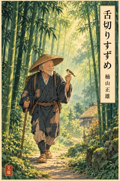 Cover of 舌切りすずめ (Shitakirisuzume)